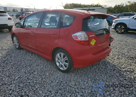 2009 Honda Fit Sport from USA, damaged, VIN JHMGE88409S036468
